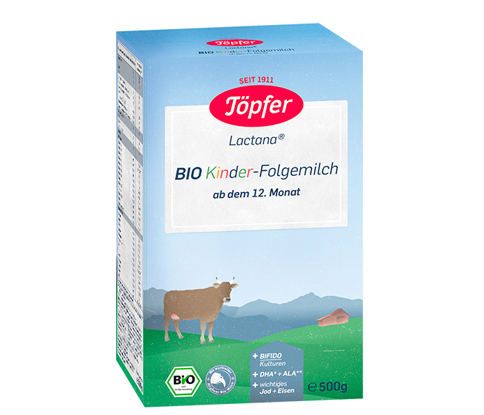 Leche de Vaca Orgánica KINDER. 500 gr. Leche de Vaca Orgánica KINDER. 500 gr.