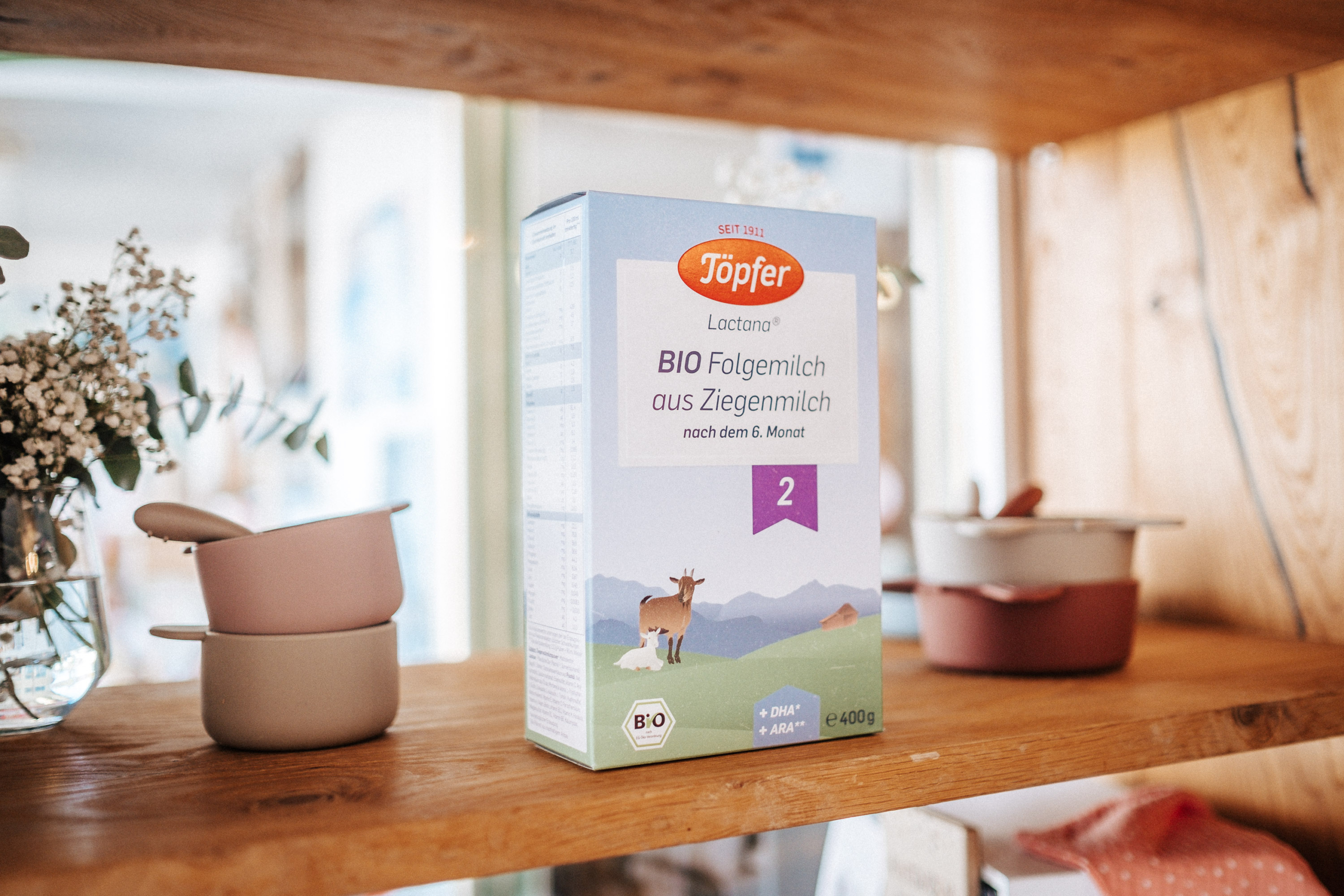 Leche de Cabra Orgánica ETAPA 2. 400 gr. - Imagen 3